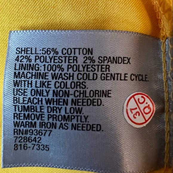 Worthington Mini Skirt - Yellow - Picture 6 of 6